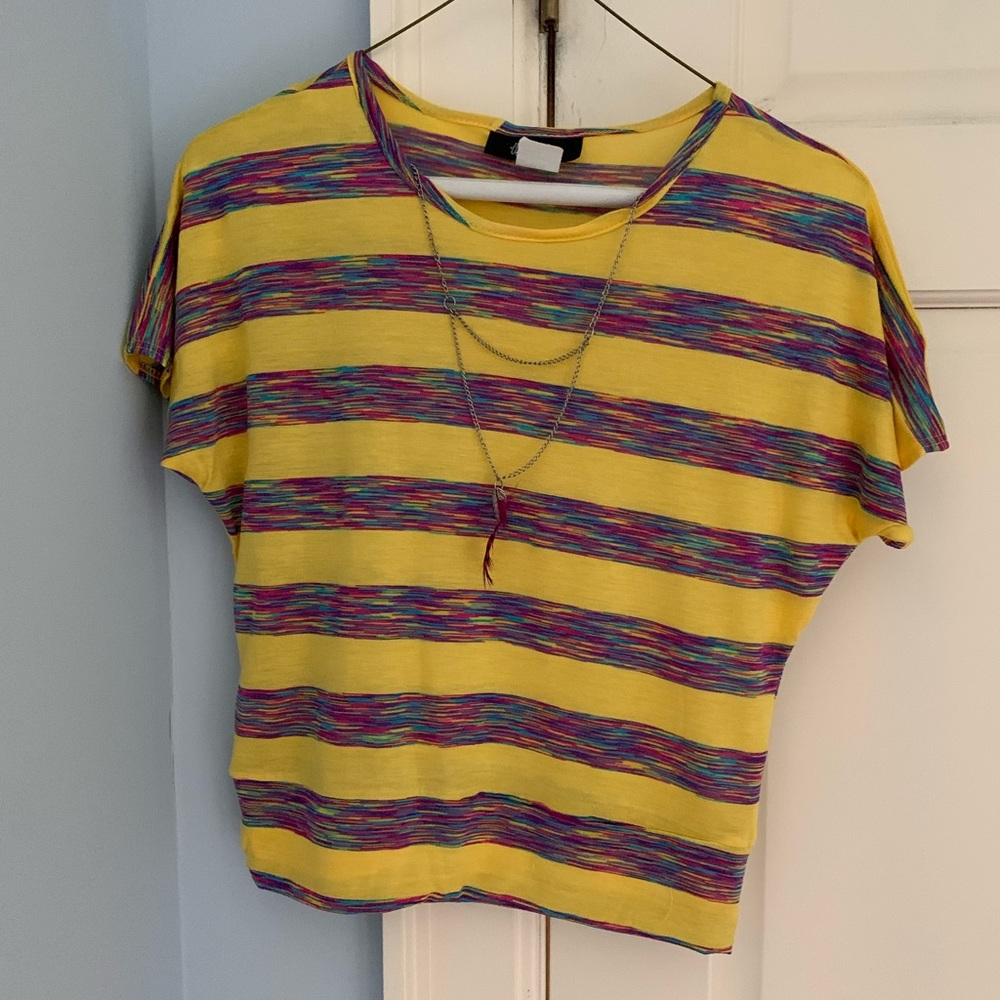Urban Rose girls 10/12 shirt with necklace